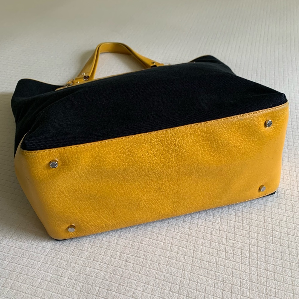 Kate Spade black & yellow tote bag - Picture 3 of 16